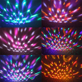 USB Bluetooth Crystal Magic Ball Stage Light with Remote Control