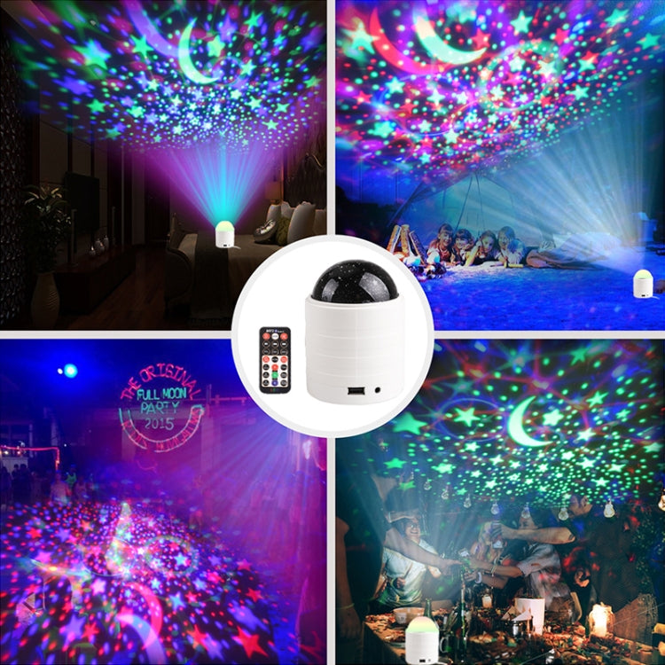 USB Bluetooth Starry Sky Stage Light with Remote Control