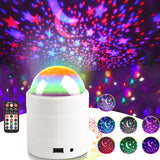 USB Bluetooth Starry Sky Stage Light with Remote Control White
