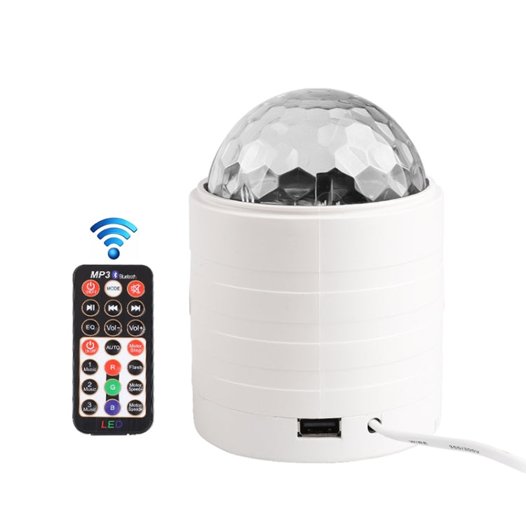 Bluetooth Crystal Magic Ball Stage Light with Remote Control, US Plug(White), PRC0573BEU, PRC0573BUS, PRC0573WEU, PRC0573WUS