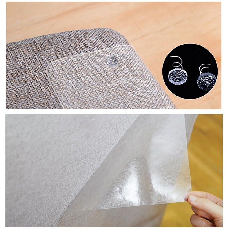 2pcs/pack Cat Scratch Protection PVC Sofa Anti-scratch Stickers , Size: 15x47cm, Size: 15x47cm