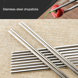 One Pair Smooth Surface Chopsticks, 22cm