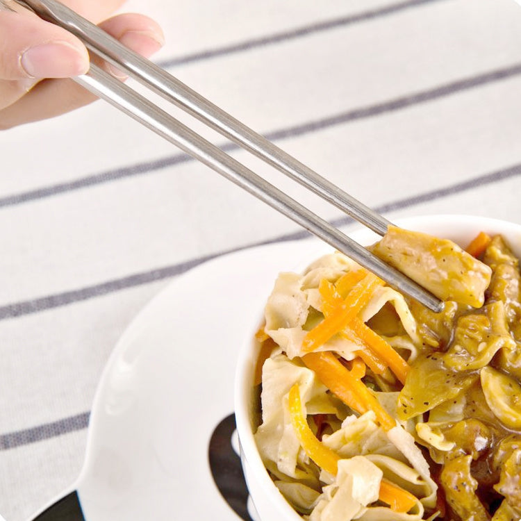 One Pair Smooth Surface Chopsticks, 22cm