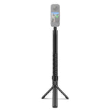For Insta360 X3 PULUZ Rotary Handle Desktop Tripod Stand 110cm Selfie Stick Monopod, Desktop Tripod Stand 110cm Selfie Stick