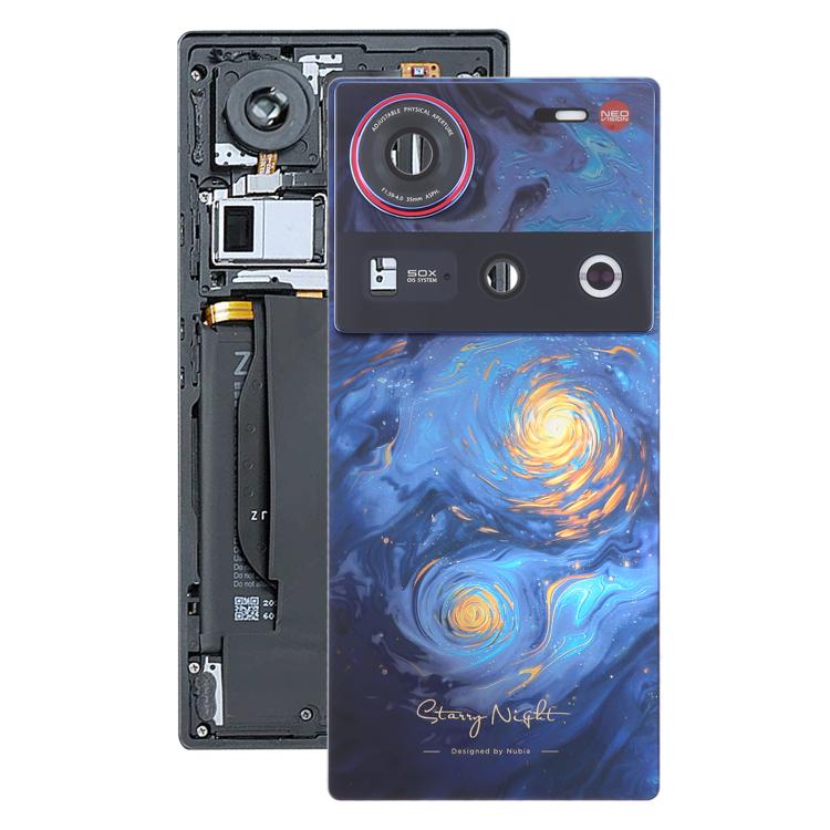 For ZTE nubia Z70 Ultra NX733J NX736J Glass Battery Back Cover with Camera Lens Cover - Zen Craft