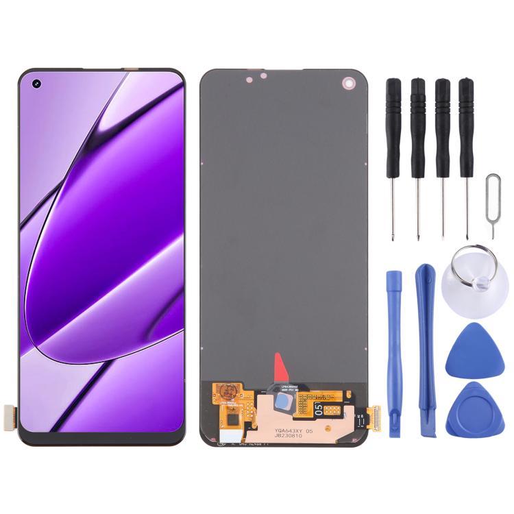 For Realme 11 4G RMX3636 OLED LCD Screen with Digitizer Full Assembly, For Realme 11 4G For Realme 11 4G