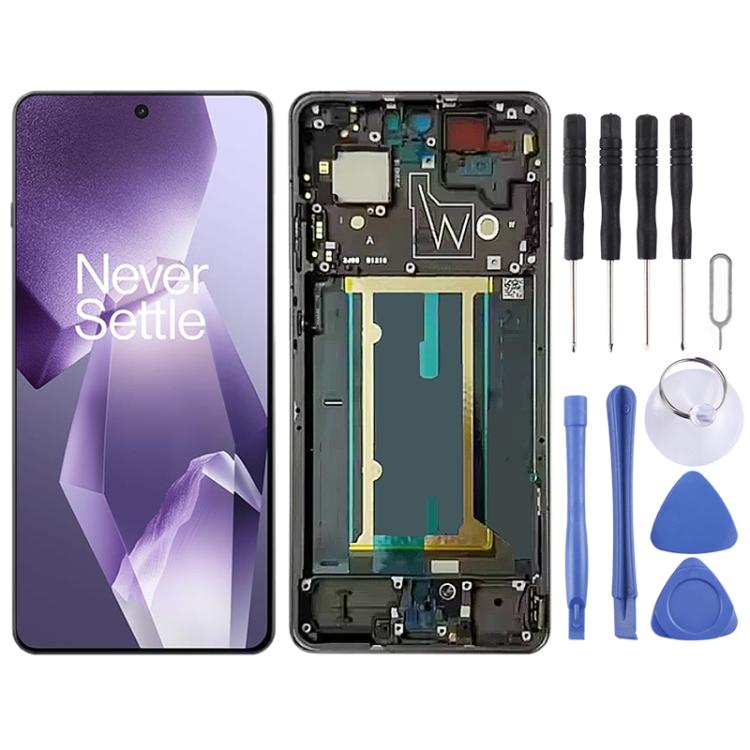 For OnePlus Ace 5 Pro PKR110 Original LCD Screen Digitizer Full Assembly with Frame, For OnePlus Ace 5 Pro(Original) For OnePlus Ace 5 Pro(Original)