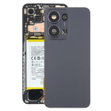 For OPPO Reno13 Pro 5G CPH2697 Original Back Cover with Camera Lens Cover, For OPPO Reno13 Pro 5G(Original with Camera Cover) For OPPO Reno13 Pro 5G(Original with Camera Cover) Black