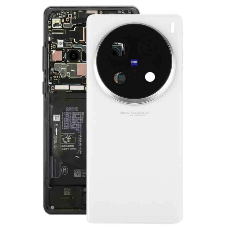 For vivo X100 Ultra 5G V2366GA V2366HA Original Back Cover with Camera Lens Cover, For vivo X100 Ultra 5G(Original with Camera Cover)