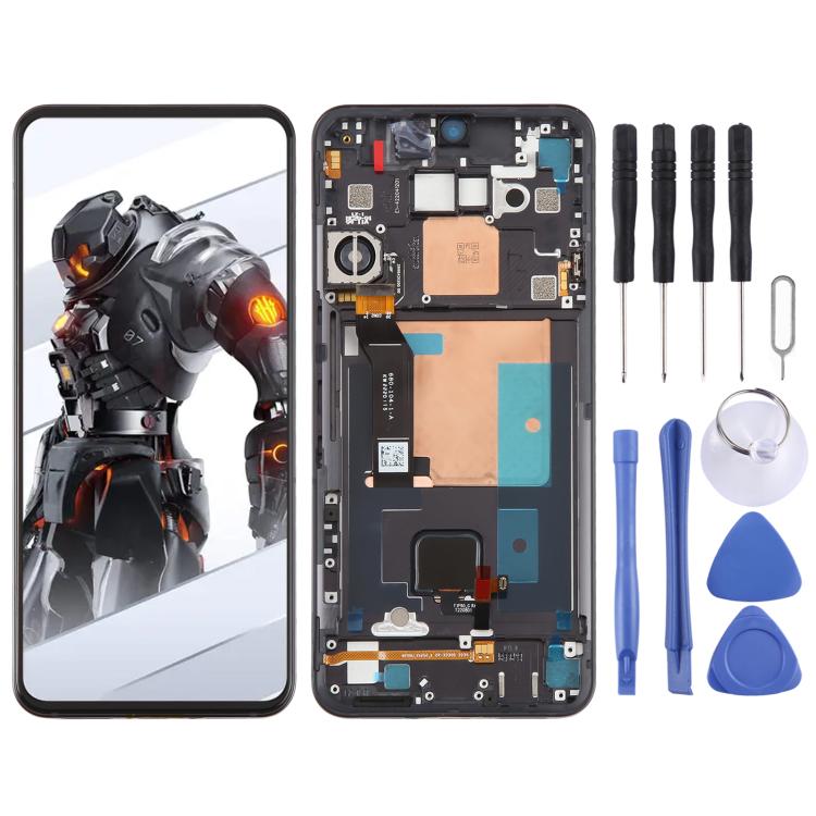 For ZTE nubia RedMagic 7S Pro NX709S Original LCD Screen Digitizer Full Assembly with Frame, For ZTE nubia RedMagic 7S Pro(Original)