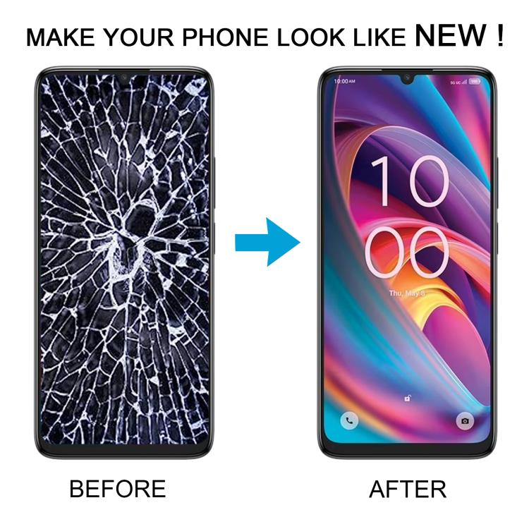 For TCL K32 LCD Screen Digitizer Full Assembly with Frame, For TCL K32