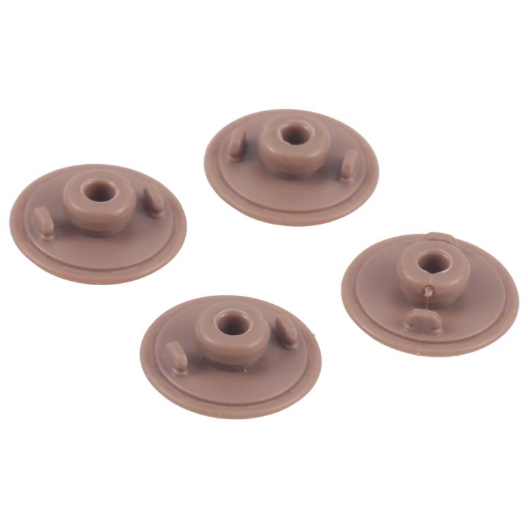 For Microsoft Surface Laptop 7 4 in 1 Bottom Case Rubber Mats, For Microsoft Surface Laptop 7(Original)