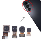 For Samsung Galaxy A16 5G SM-A166B Original Camera Set (Macro + Wide + Main Camera + Front Camera), For Samsung Galaxy A16 5G(Original Macro + Wide + Main Camera + Front Camera)