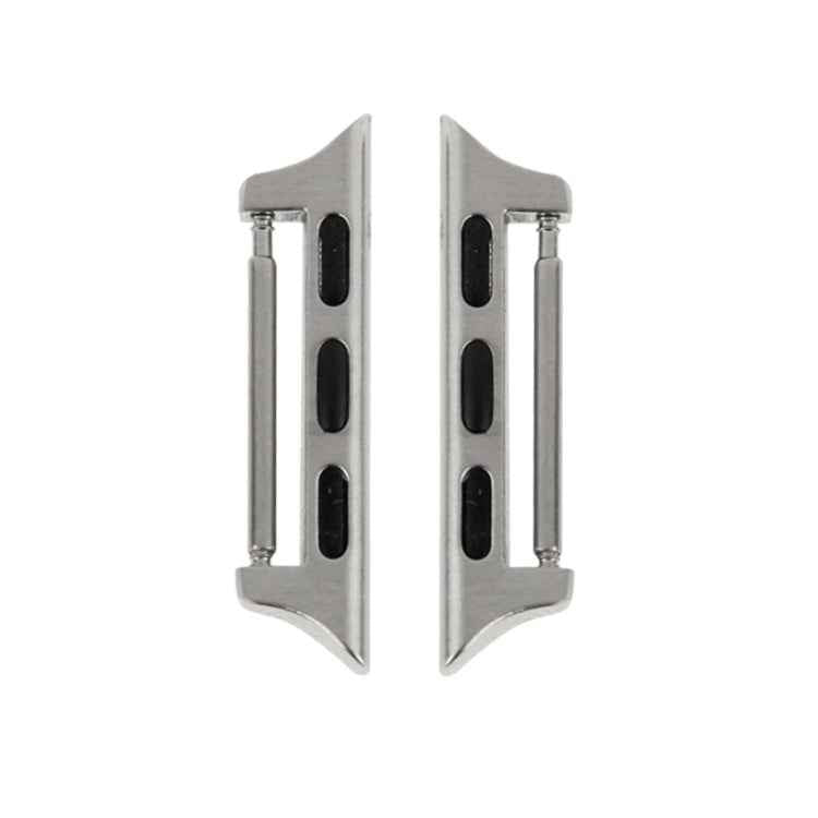 2 PCS for Apple Watch 38mm Metal Strap Connector Metal Buckle