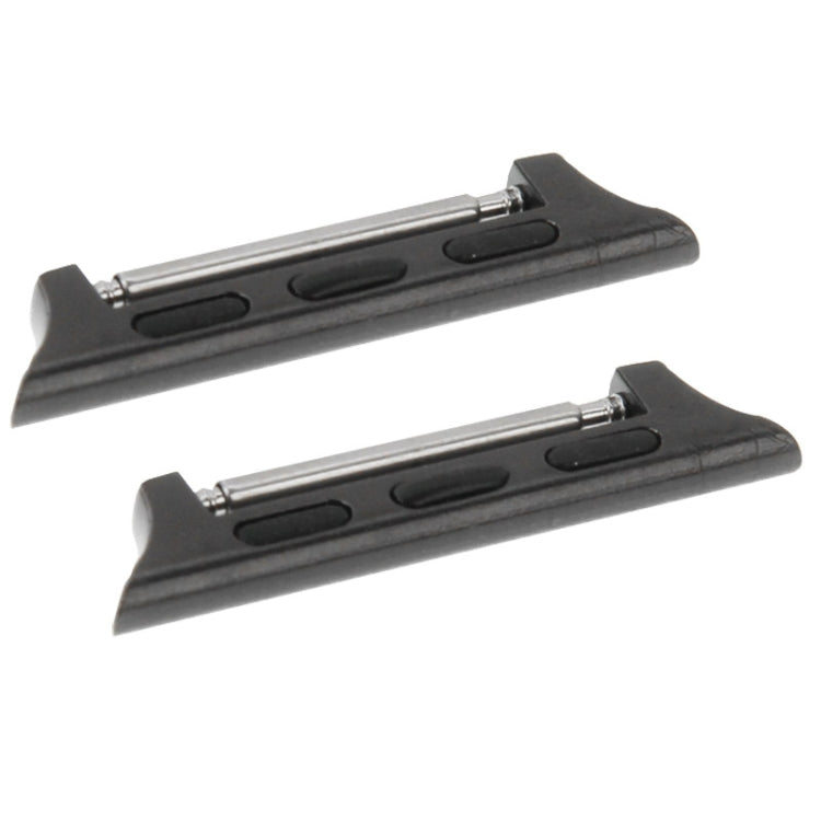 2 PCS for Apple Watch 38mm Metal Strap Connector Metal Buckle