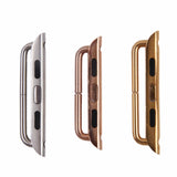 For Apple Watch 38 / 40 / 41mmMetal Strap Connector Metal Buckle, Pair