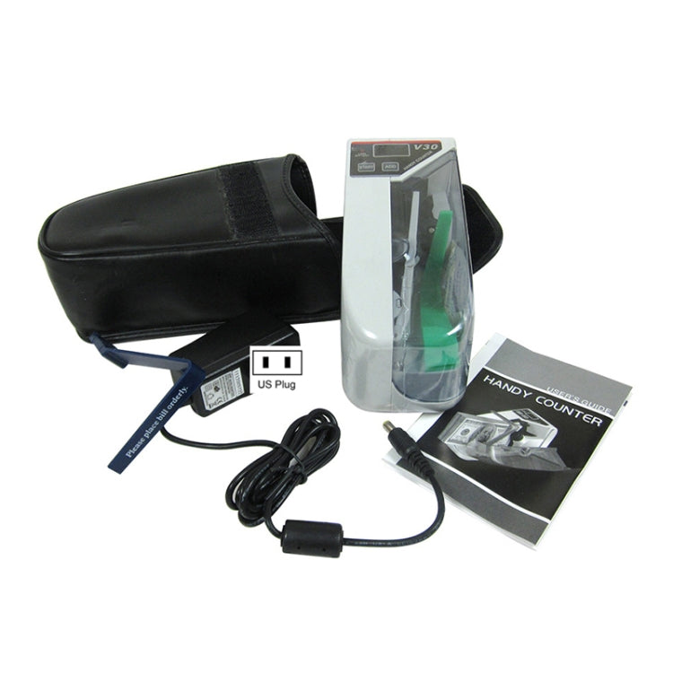 V30 Mini Portable Multi Paper Currency Counting Money Counter, US Plug, US Plug