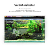 Mini LCD Digital Thermometer for Fridge Freezer, Insert Size 46mm x 26.6mm, Cable Length 1m, PT-2