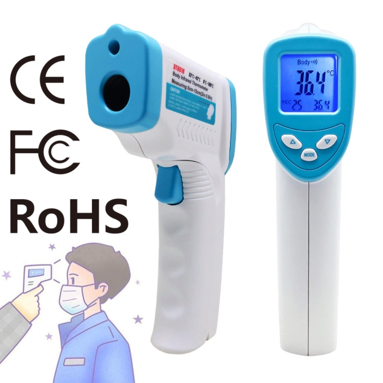 DT8018 Non-contact Forehead Body Infrared Thermometer, Temperature Range: 32.0 Degree C - 42.5 Degree C, XE-805B XE-805B