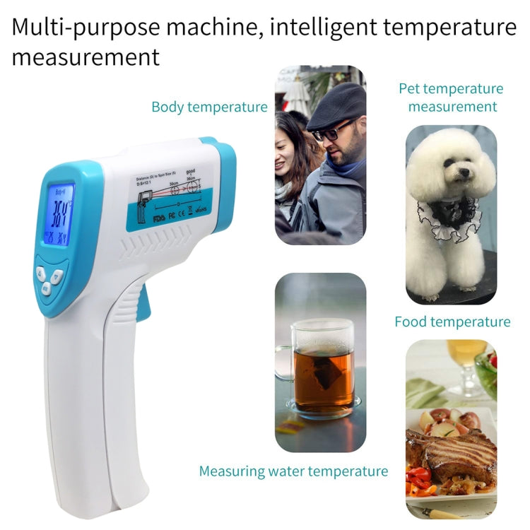 DT8018 Non-contact Forehead Body Infrared Thermometer, Temperature Range: 32.0 Degree C - 42.5 Degree C, XE-805B