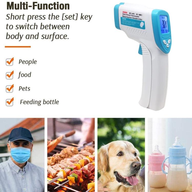 DT8018 Non-contact Forehead Body Infrared Thermometer, Temperature Range: 32.0 Degree C - 42.5 Degree C, XE-805B