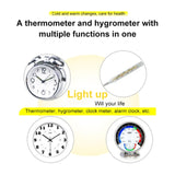 3.8 inch LCD Digital Temperature & Humidity Meter with Clock / Calendar (HTC-1), HTC-1