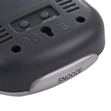 LCD Digital Desk Indoor Thermometer Hygrometer with Date / Clock / Freezing Warning, W240