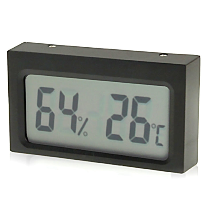 Mini LCD Indoor Digital Thermometer Humidity, TH05 Centigrade Display, TH05A Fahrenheit Display TH05 Centigrade Display Black