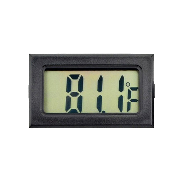 Mini LCD Indoor Digital Thermometer (Fahrenheit Display), White, (Fahrenheit Display)(White), (Fahrenheit Display)(Black) (Fahrenheit Display)(Black) Black