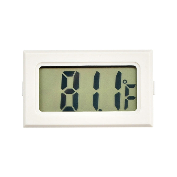 Mini LCD Indoor Digital Thermometer (Fahrenheit Display), White, (Fahrenheit Display)(White), (Fahrenheit Display)(Black) (Fahrenheit Display)(White) White