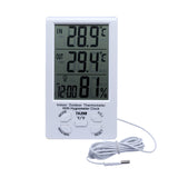 TA298 Digital LCD Humidity / Hygrometer and Thermometer with Extra Sensor Cable, TA298