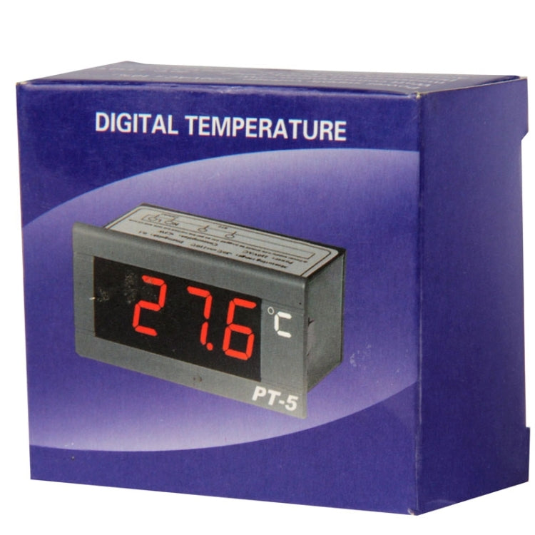 PT-5 Digital LCD Probe Fridge Freezer Thermometer Thermograph for Refrigerator, Temperature Ranger: -40 to 110 Degree Celsius, PT-5