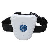 Ultrasonic Bark Stop Collar, (White) (White)