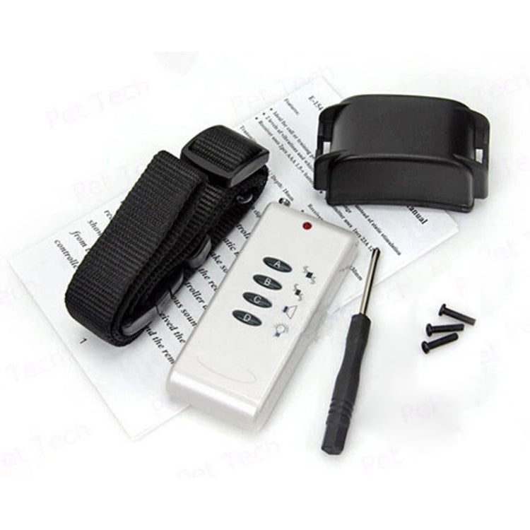 Electric Dog Remote Control Training, White