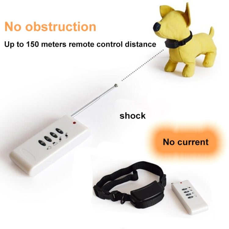 Electric Dog Remote Control Training, White
