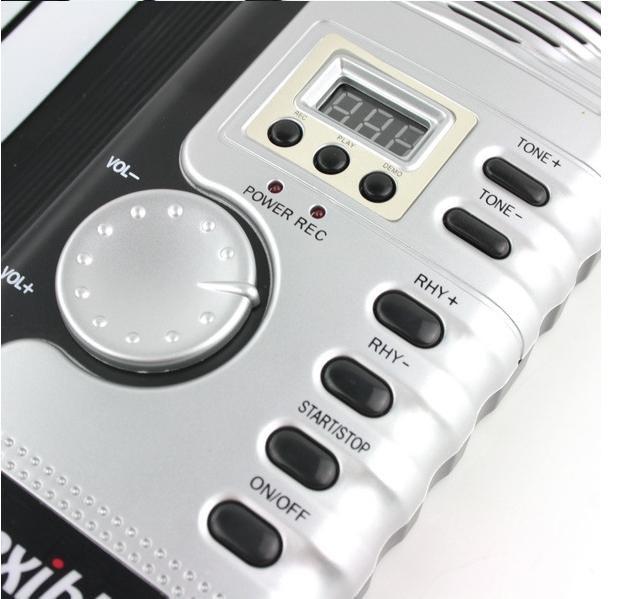 Datopal 61 Key Roll Up Soft Keyboard Piano MIDI, 61 Standard Keys White