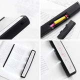 3 LED Bright Panel Travel Lamp, Black