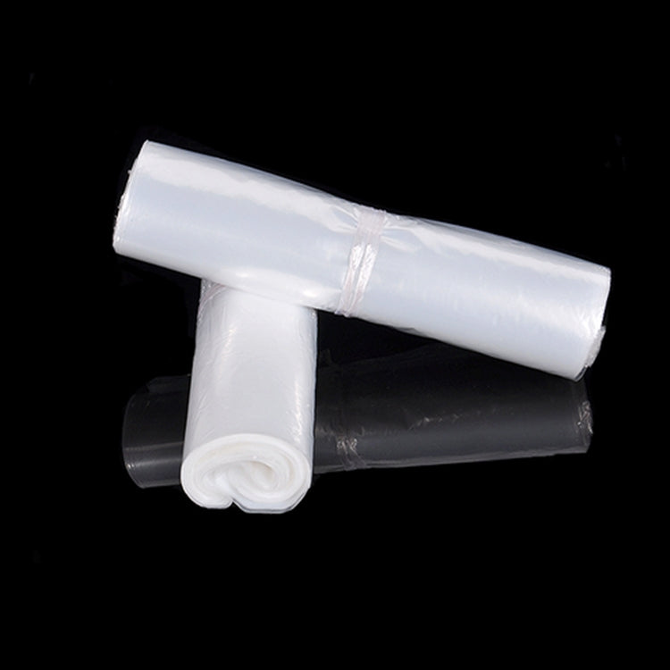 100 PCS Sealer Closer Machine Special Transparent Plastic Bag with Customized Logo & Design, Size: 23cm x 33cm, 21 x 34cm