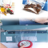 100 PCS Sealer Closer Machine Special Transparent Plastic Bag with Customized Logo & Design, Size: 23cm x 33cm, 21 x 34cm