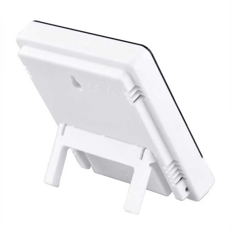 Outdoor / Indoor LCD Digital Electronic Thermometer Hygrometer Alarm Clock, THC-03A