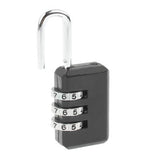 3 Digit Resettable Combination Security Travel Lock, 3 Digit ResettableLock