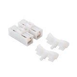 100 PCS 2 Way Push Quick Cable Connector Terminal Wiring Terminal 220V 2A