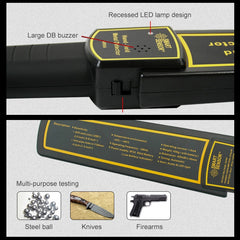 AR954 Handheld Security Metal Detector, Detection Distance: 60mm, AR954