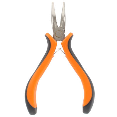 4.5 inch Long Bent Nose Pliers Hand Cutting Tool, Long Bent Pliers