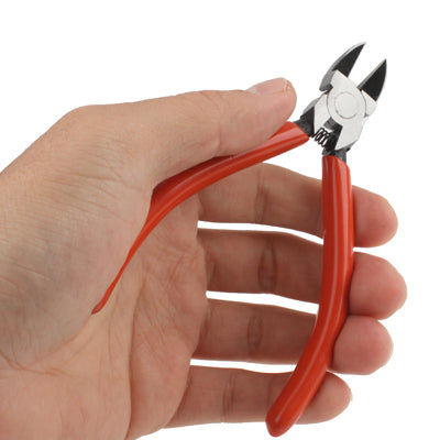 Plastic Nippers,125mm MTC Micro Plastic Outlet Forceps Nippers Flat Blade ideal for Precise PCB Work , WL-4