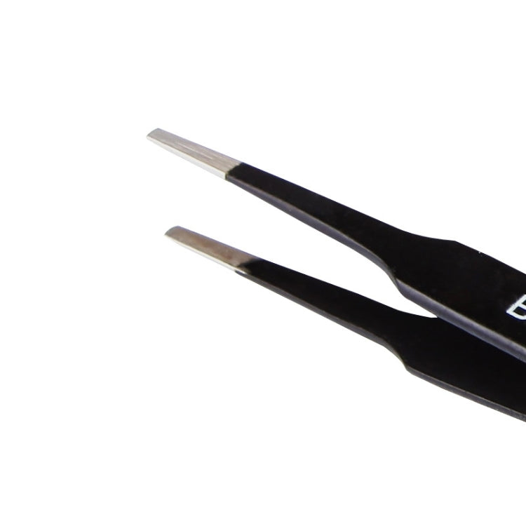 BEST BST-203ESD 202 Stainless Steel Anti-static Tip Tweezers, BST-203ESD