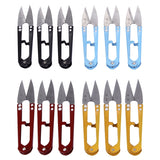 12 PCS Iron & Steel Thread Clippers , Size: 110 x 25 x 0.8mm, S-ETP-0901F, S-ETP-0901H