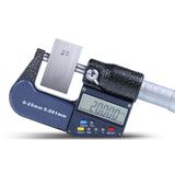 25mm (1 inch) Electronic Digital Micrometer (resolution 0.001mm), 0-25 mm 0-25 mm
