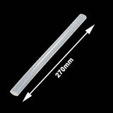 10x Practical Transparent White Hot Melt Glue Stick, Size: 270 x 11mm (10pcs in one packaging, the price is for 10pcs), 270 x 11mm