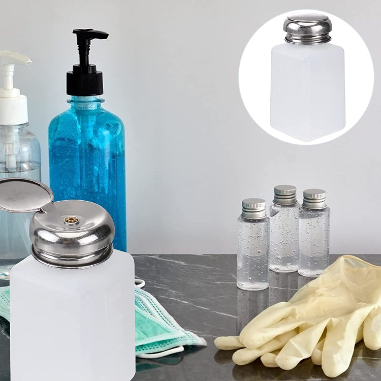 250ml Push Down Alcohol and Liquid Container Bottle, 250ml